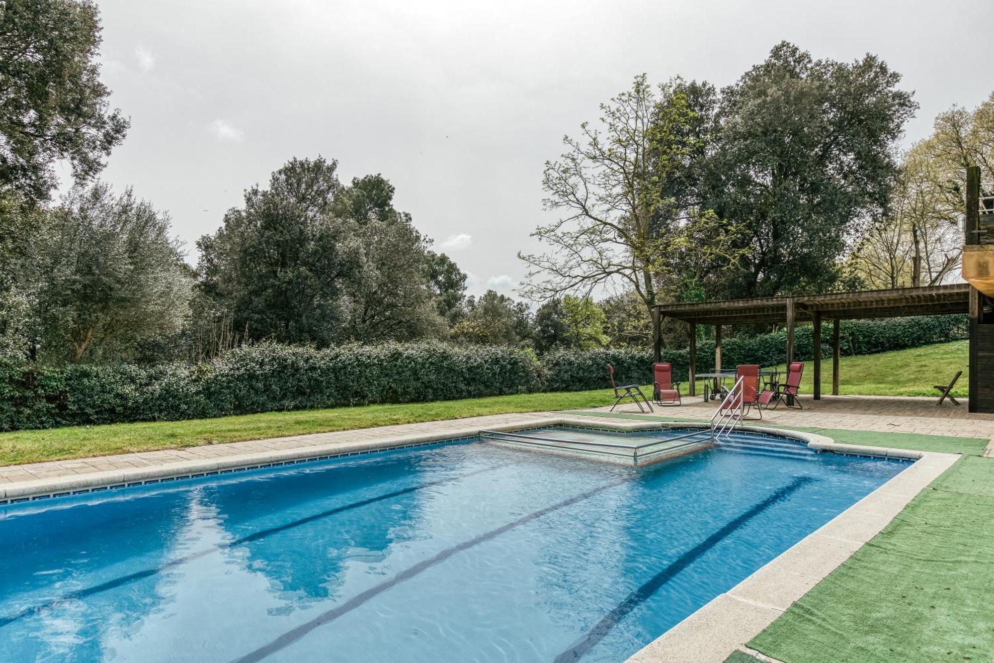 Casa Rural Mas Fuselles Girona Bagian luar foto